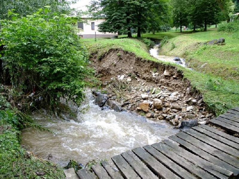 Obec po povodni z 20.06.2010