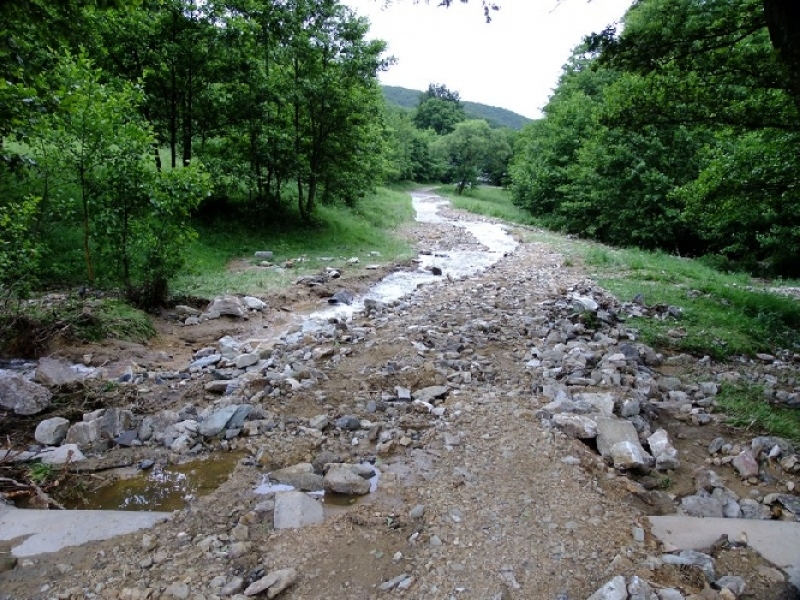 Obec po povodni z 20.06.2010