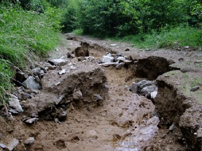 Obec po povodni z 20.06.2010